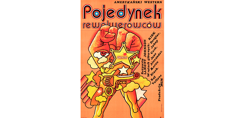 Andrzej Bertrandt, plakat filmowy, Pojedynek rewolwerowców
